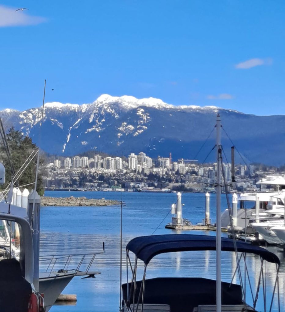 Stanley Park waterfront in Downtown Vancouver