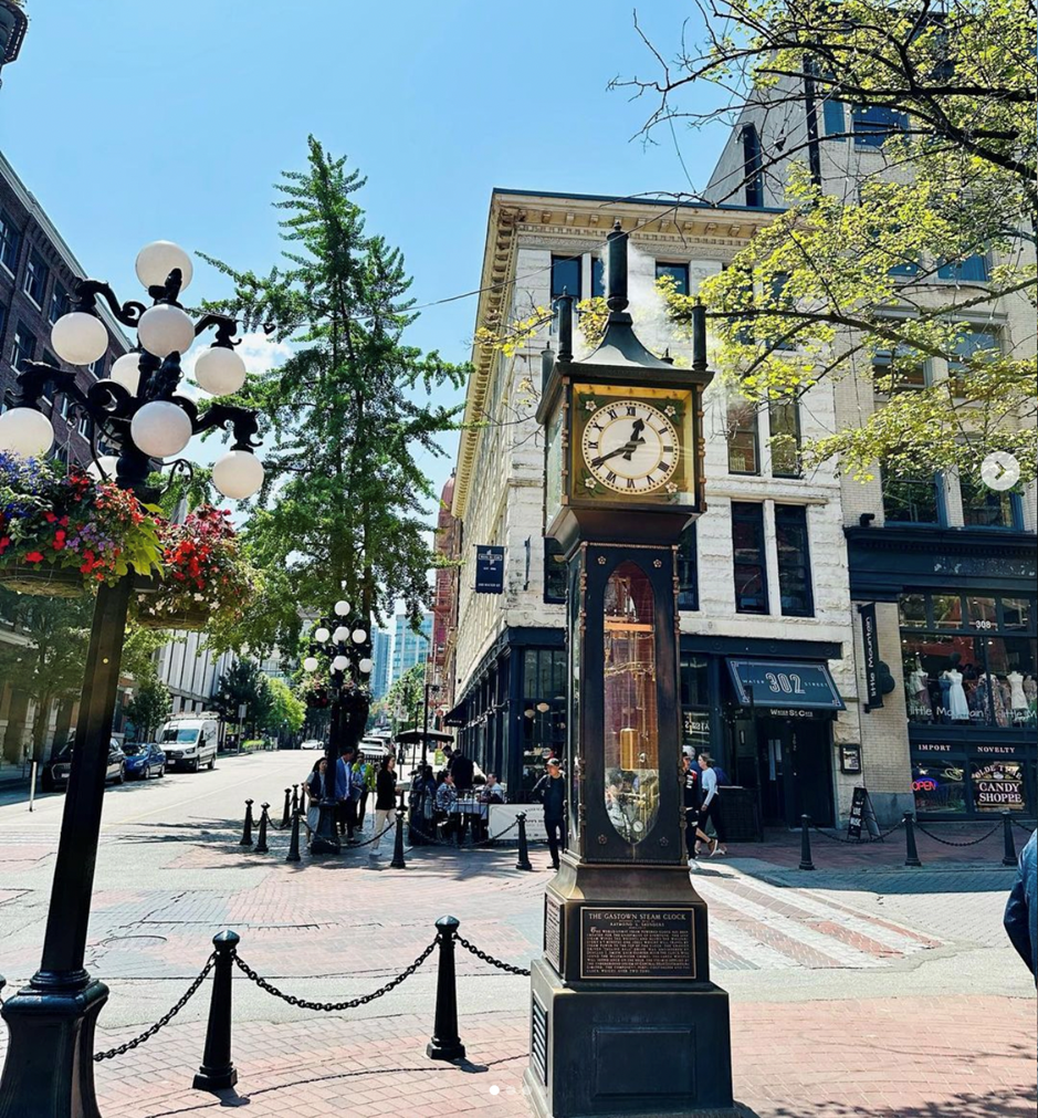 Gastown steamclock (Vancouver)